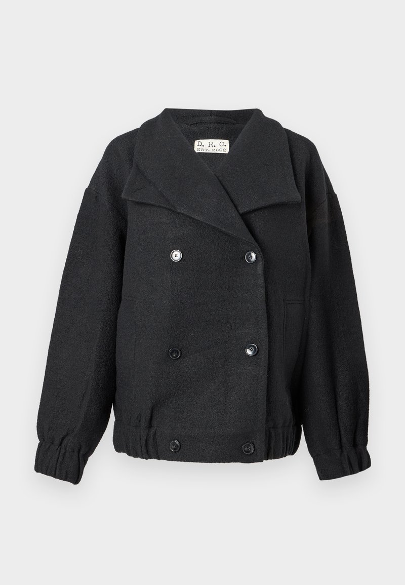 DESIGNERS REMIX Halflange jas zwart DESIGNERS REMIX Halflange jas zwart