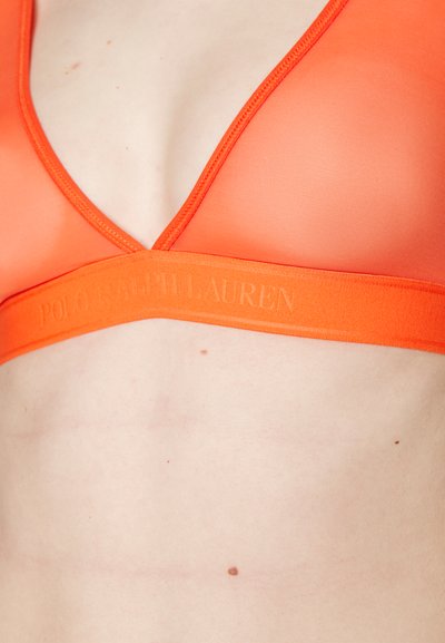 Polo Ralph Lauren UNLINED PLUNGE BRA - Trīsstūrveida krūšturis - vermillion