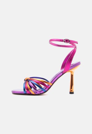 ONLAMINA METALLIC STRAPPY - Szandálok - multicoloured