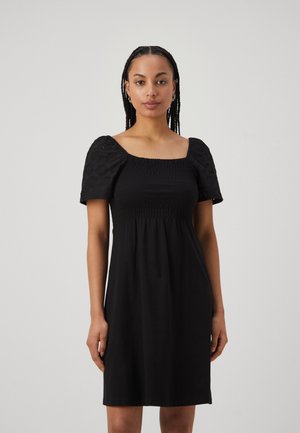 JDY JDYSTELLA LIFE MIX DRESS - Dzsörzéruha - black