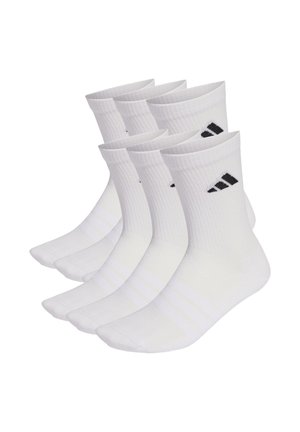 C ESS CRW 6PACK PP - Športové ponožky - white/white/black