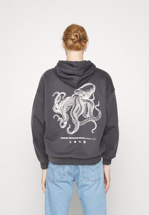 Only & Sons ONSDRIP VINTAGE HOODIE UNISEX - Hoodie - grey