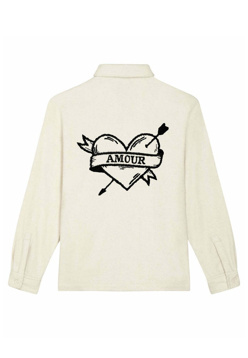 Mira Paris AMOUR COEUR BACK EMBROIDERY UNISEX TWILL - Winter jacket ...