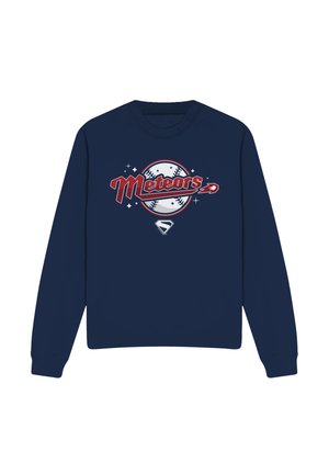 Cotton Soul, SUPERMAN 2025 METEORS LOGO - Sweatshirt - dark blue