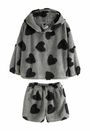 REGULAR FIT - COSY SET - Pyžamová súprava - grey black heart