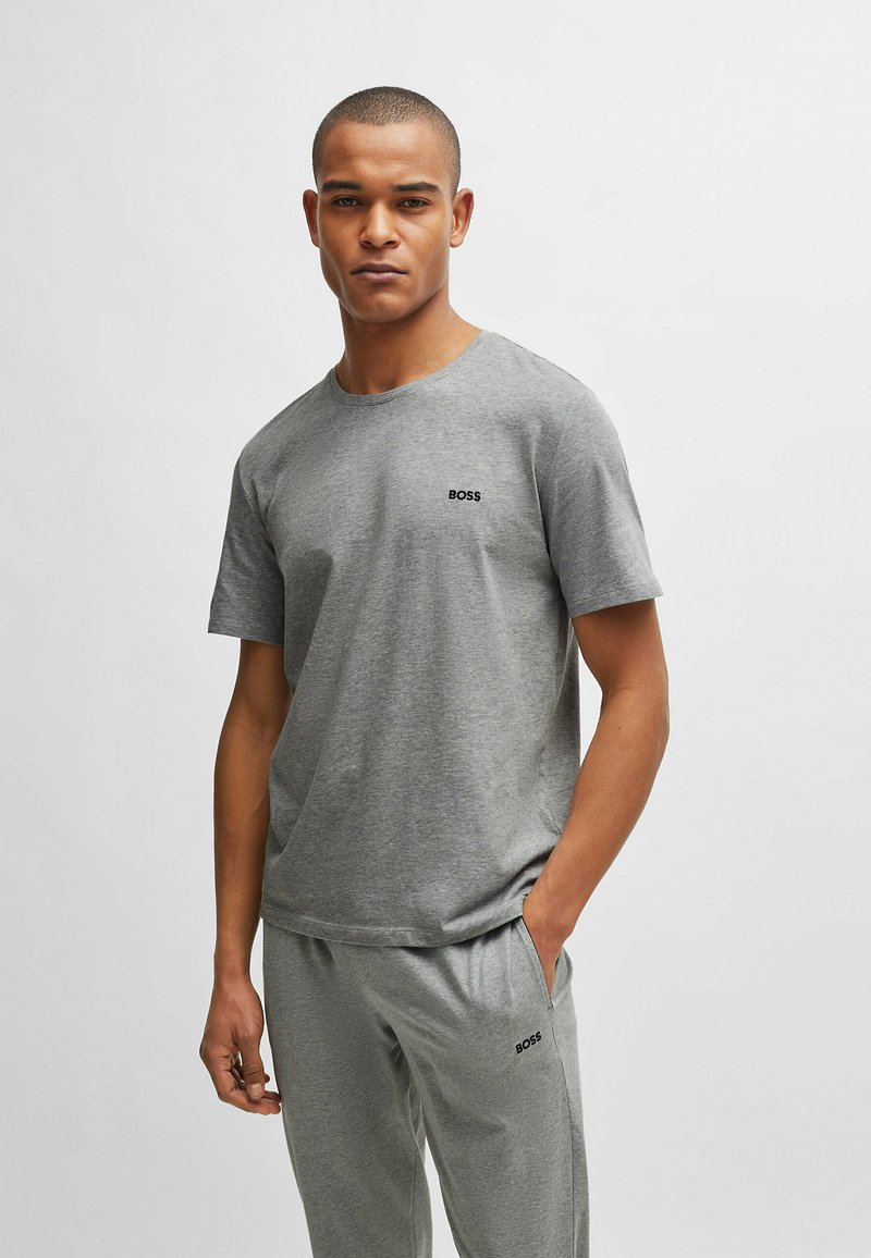 BOSS - Pyjamashirt - grey three, Vergroten