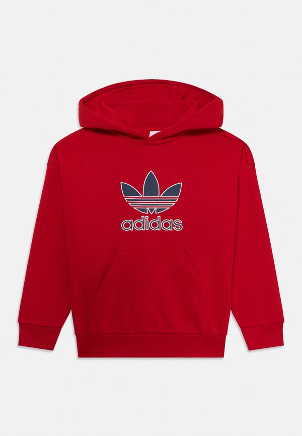 TREFOIL HOODIE UNISEX - Sweatshirt - better scarlet