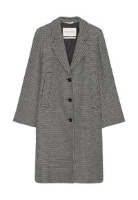 HOUNDSTOOTH LAPEL COLLAR SINGLE BREASTED - Klasičan kaput - pepita