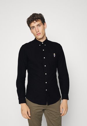 LONG SLEEVE SPORT SHIRT - Chemise - polo black