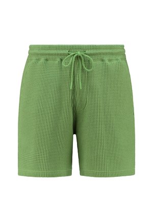 Shiwi OSCAR WAFFLE STRUCTURE - Shorts - light olive green