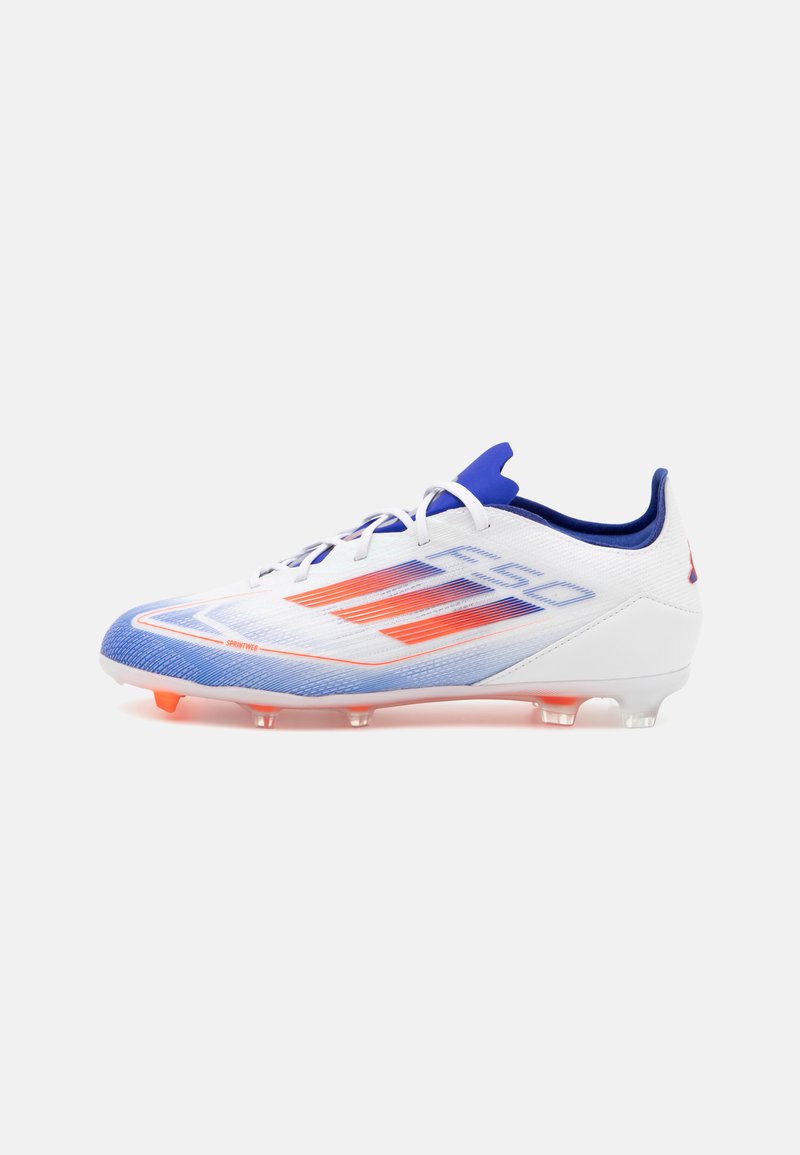 adidas Performance F50 - Voetbalschoenen voor harde ondergrond - footwear white/solar red/lucid blue