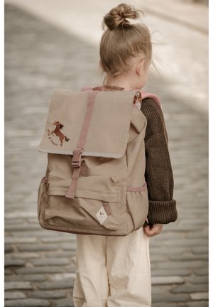Fabelab LARGE WILD AT HEART - Dnevni ruksak - caramel