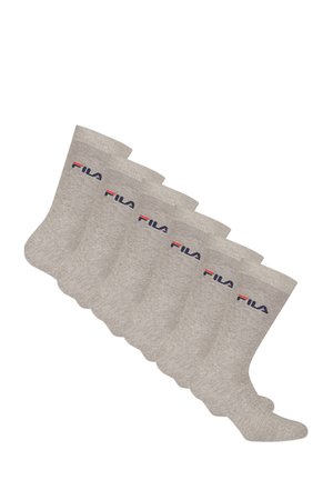 Fila UNISEX  6ER PACK - STRÜMPFE, STREET, LIFESYLE - Chaussettes de sport - grau