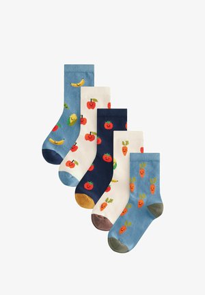 RICH 5 PACK - Čarape - fruit vegetable prints