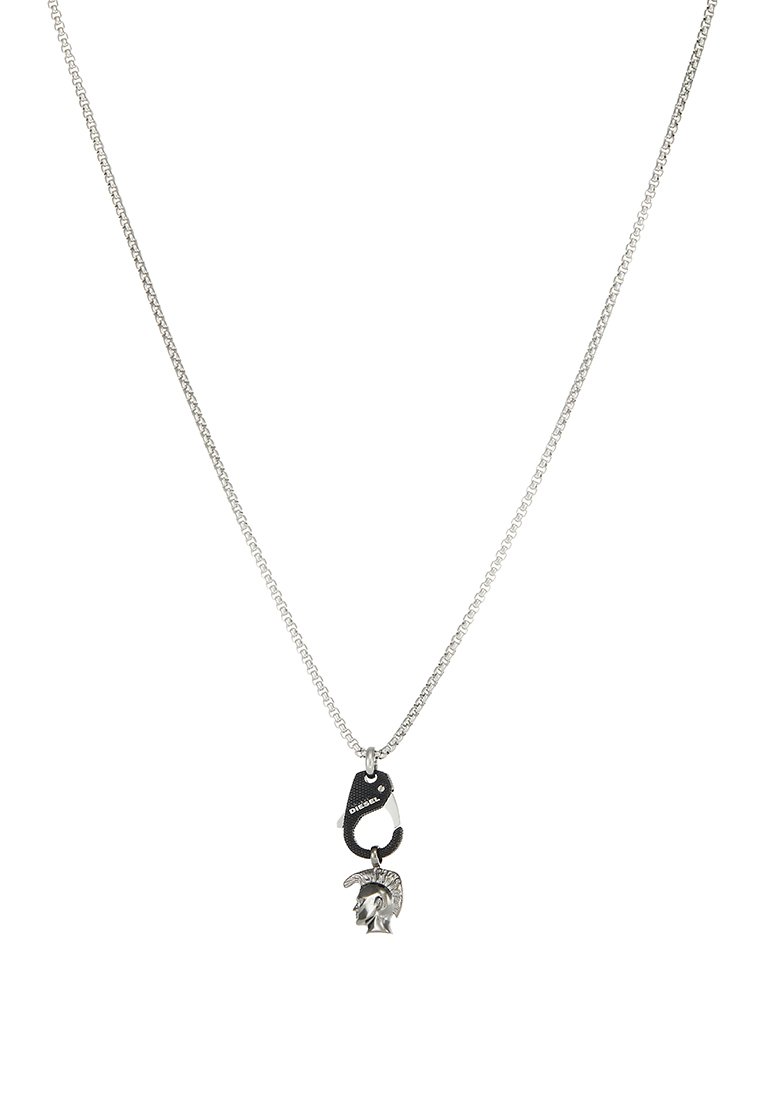 Herren Halsketten | Diesel SINGLE PENDANT Halskette black/silver-coloured/schwarz - RA89443 Herren Halsketten | Diesel SINGLE PENDANT Halskette black/silver-coloured/schwarz - RA89443