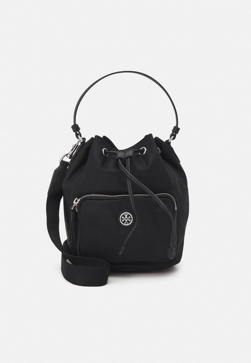 Tory Burch VIRGINIA BUCKET BAG Across body bag black Zalando.ie