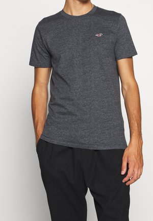 T-shirt med print - black