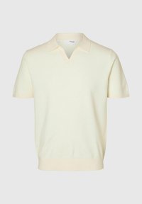 SLHTELLER - Poloshirt - egret