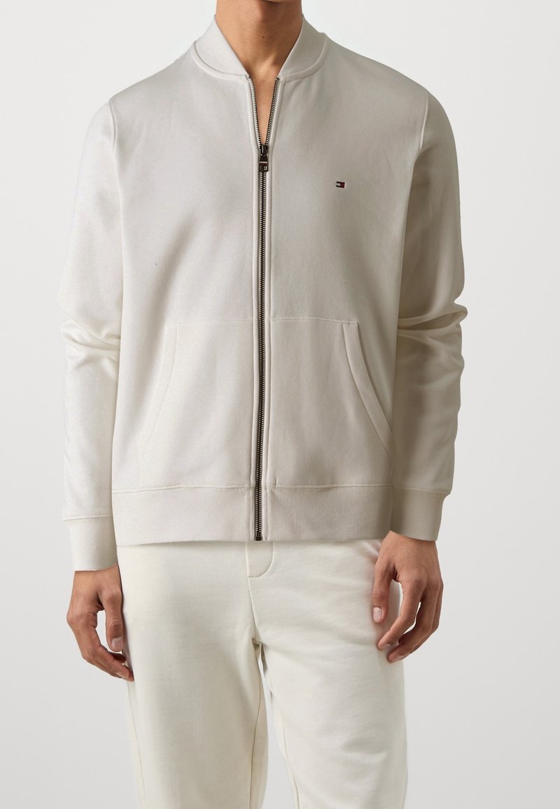 Tommy Hilfiger Sudadera con cremallera - white