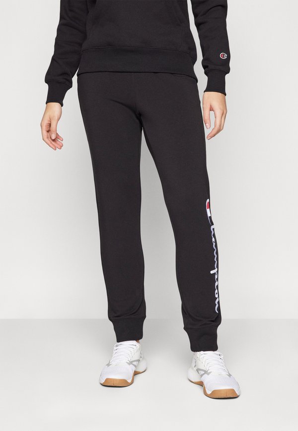 ICONS CUFF PANTS WITH LARGE LOGO - Tracksuit bottoms