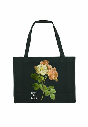 ROSE PRINT - Cabas - black