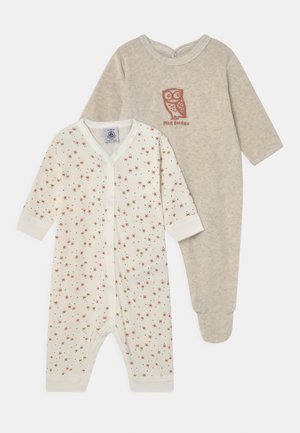 DORS BIEN UNISEX 2 PACK - Pyjamas - white