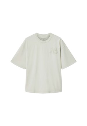 AllSaints, - T-shirt z nadrukiem