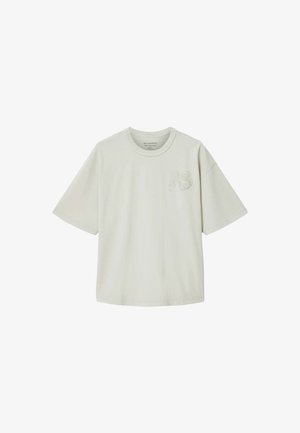 AllSaints, - T-shirt z nadrukiem
