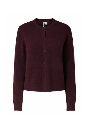 Pieces, PCMALOU LS KNIT CARDIGAN NOOS BC - Gilet - winetasting