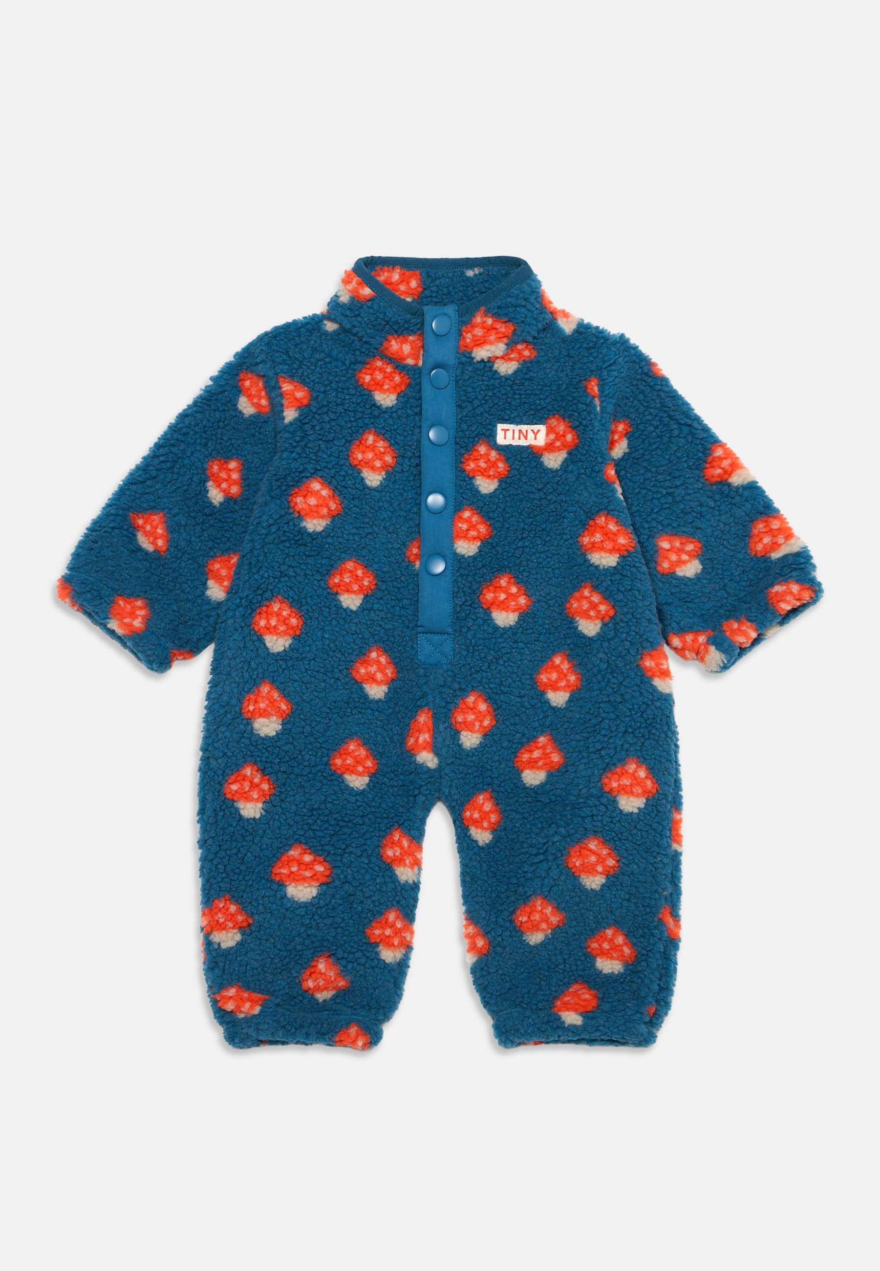 TINYCOTTONS VICHY PADDED OVERALL UNISEX - Schneeanzug - blue/navy