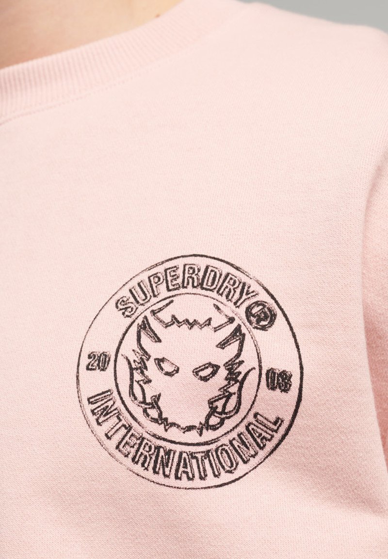 Herren Kapuzenpullover | Superdry Sweatshirt grey pink/pink - GI94807 Herren Kapuzenpullover | Superdry Sweatshirt grey pink/pink - GI94807