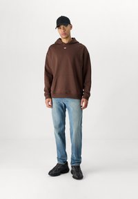 Diesel BOXT HOOD - Hoodie - brown