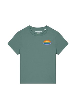 watapparel, Print T-shirt - green bay