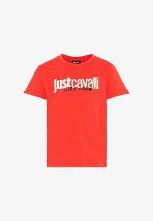 Just Cavalli, T-SHIRT - T-shirt con stampa - red