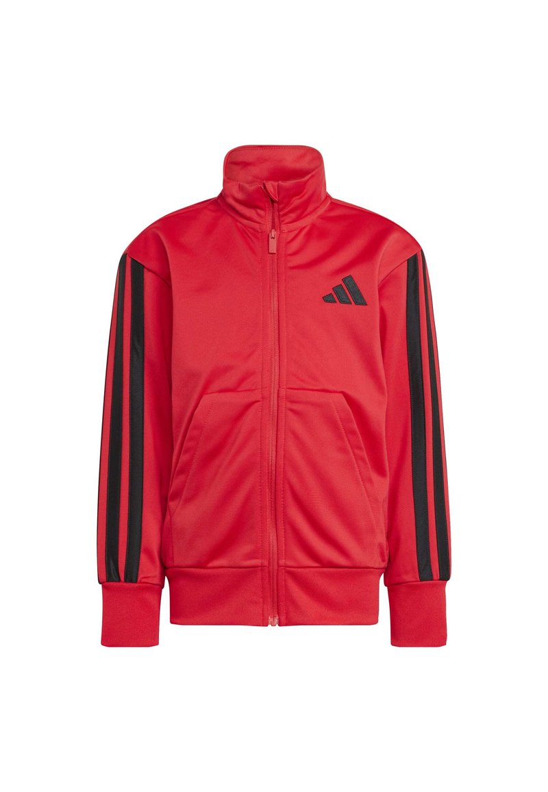 With Red Stripes Black And Red Adidas Outfit Adidas Originals