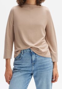 OPUS Langarmshirt - beige