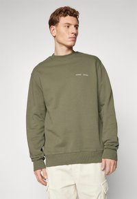 Samsøe Samsøe NORSBRO CREW NECK - Mikina - dusty olive