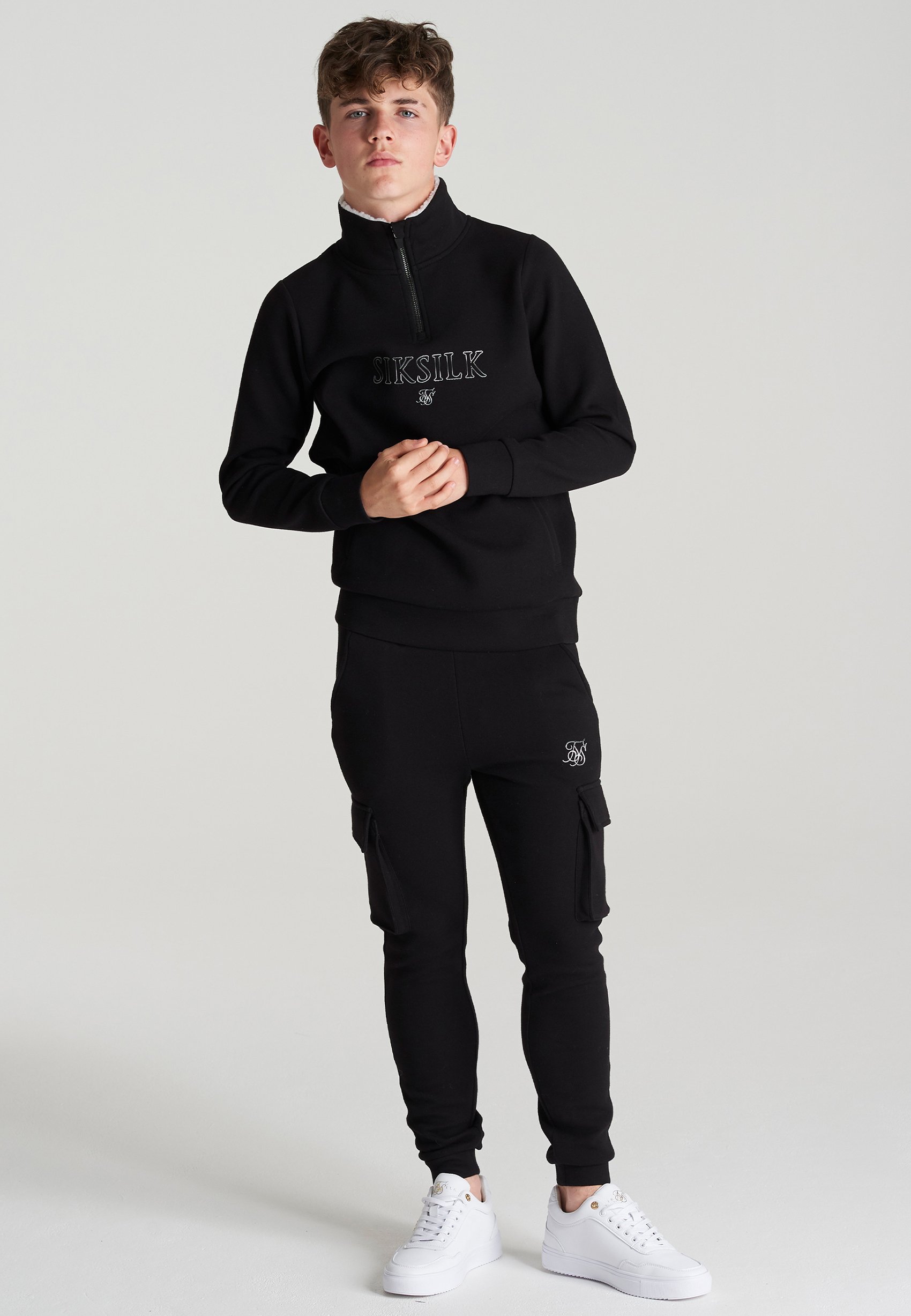SIKSILK Felpa - black/nero - Zalando.it