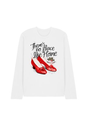 Cotton Soul, WIZARD OF OZ RUBY SLIPPERS 75TH ANNIVERSARY - Long sleeved top - white