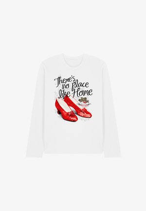 Cotton Soul, WIZARD OF OZ RUBY SLIPPERS 75TH ANNIVERSARY - Long sleeved top - white