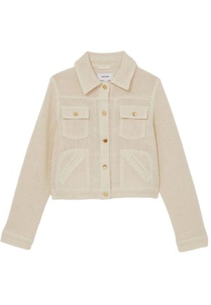 Reiss REGULAR FIT - RENZO TEXTURED TRUCKER - Let jakke / Sommerjakker - neutral