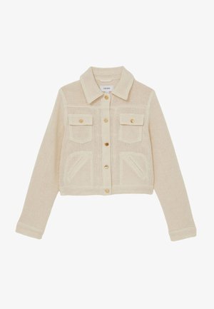 Reiss REGULAR FIT - RENZO TEXTURED TRUCKER - Let jakke / Sommerjakker - neutral