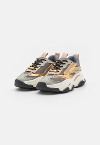 Steve Madden POSSESSIONE - Baskets basses - grey/gold