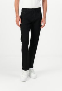 TOM TAILOR TTJOSH Regular - Jean slim - black denim