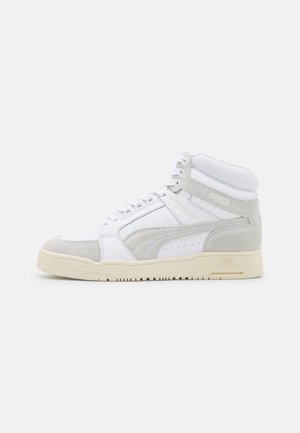 Puma SLIPSTREAM MID HERITAGE UNISEX - Sapatilhas de cano alto - white/pristine