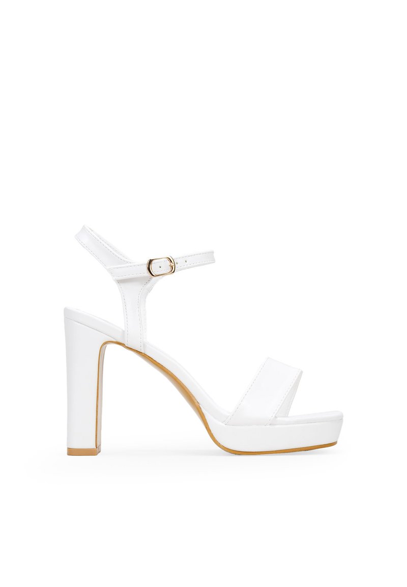 Bosanova Sandalias de tacón - blanco