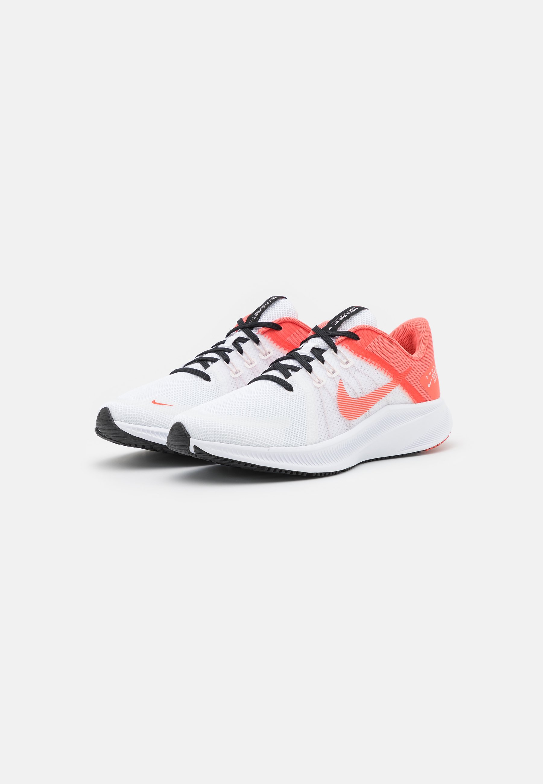 Nike Performance QUEST 4 - Zapatillas de running neutras - white/magic  ember/black/light soft pink/blanco - Zalando.es