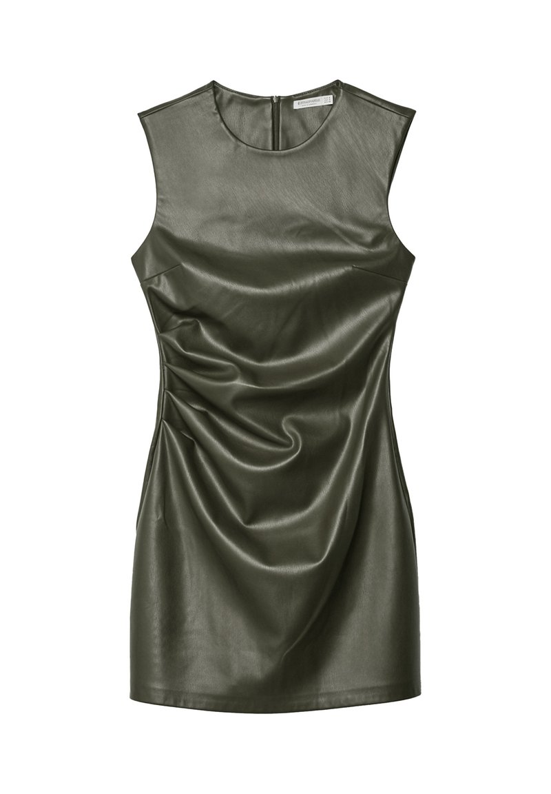 Stradivarius SHORT EFFECT - Shift dress - green - Zalando
