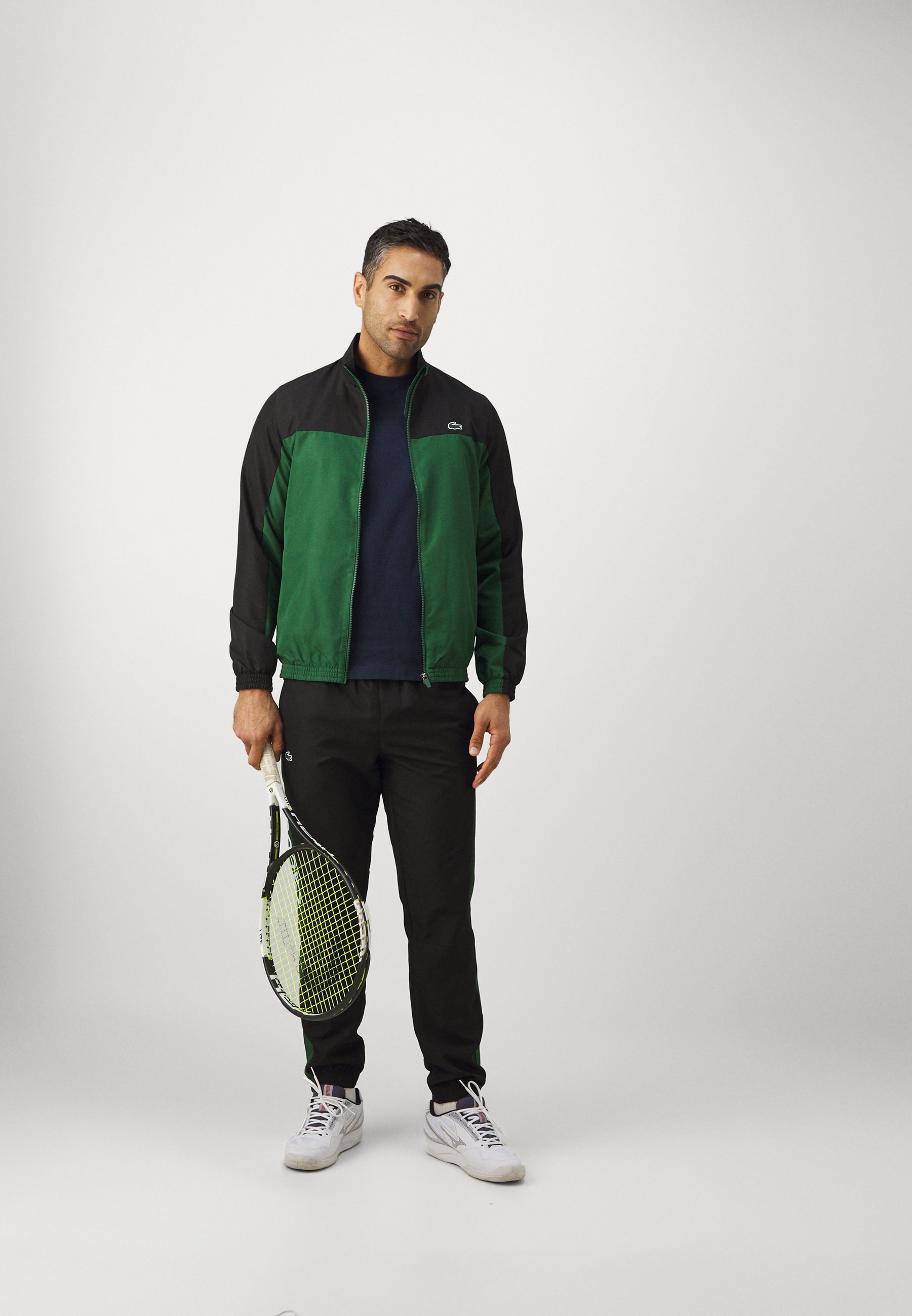 Lacoste Sport TENNIS TRACKSUIT - Trening - green/black-rill/verde