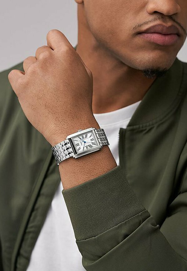 ANALOG QUARZ - Uhr - silberfarben